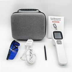 ZJZK 2500mW Touchscreen Cold Laser Device Physical Therapy for Pain Relief Human and Animals